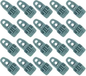 20 x HOLDON MIDI CLIP Molton Planen Spanner GRAU Spann Klammer Klemme Halter Öse - Picture 1 of 10