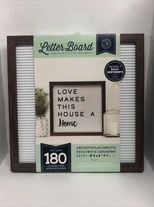 Letterboard w/180 Characters Bonus with 9 Sentiments 12"x 12" Brand New! - Picture 1 of 5