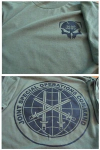 The Joint Special Operations Command (JSOC) Silkscreen (USSOCOM) T-Shirt LARGE - Picture 1 of 3