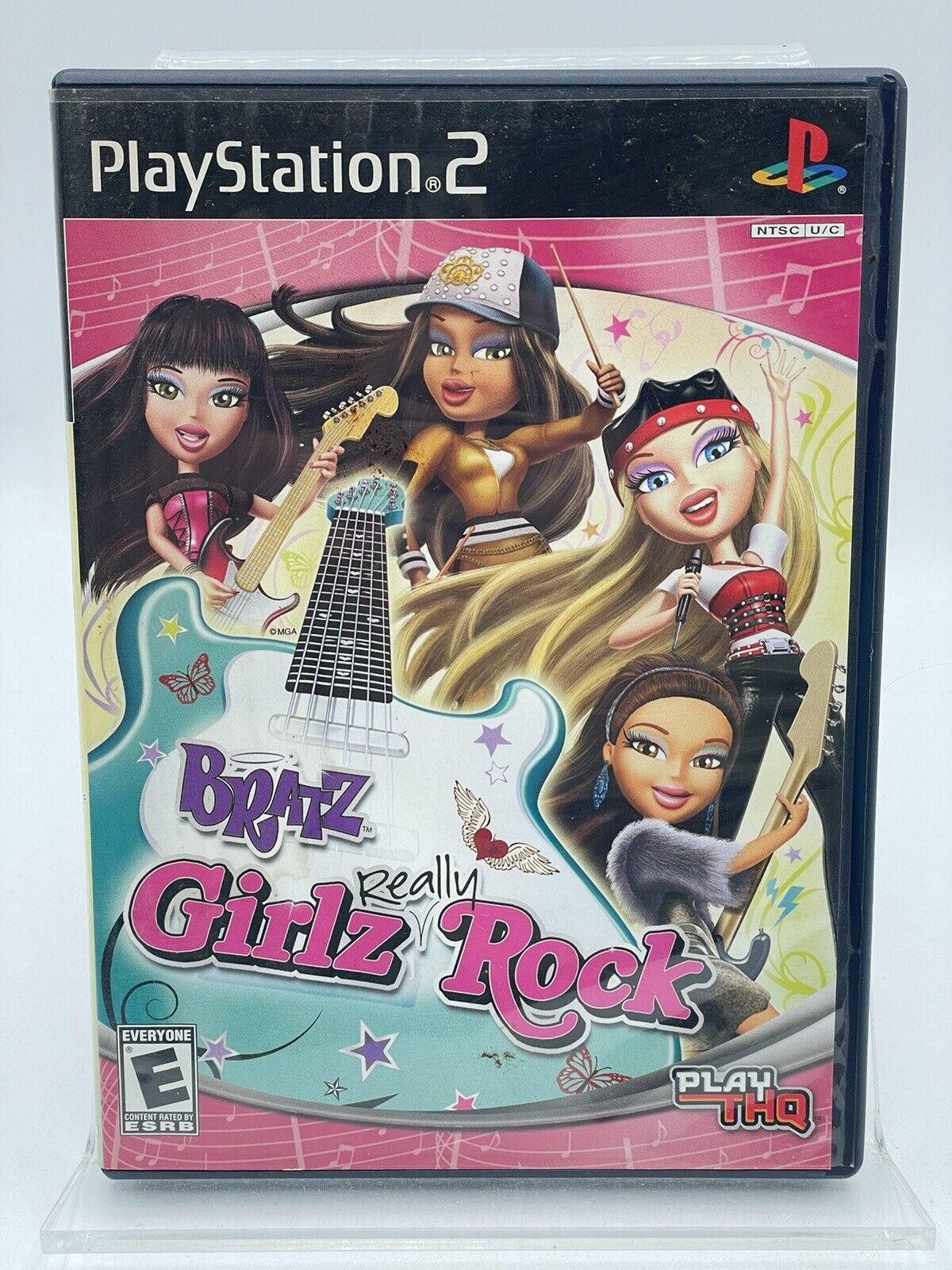 Bratz: Girlz Really Rock (Sony PlayStation 2, 2008) Complete CIB Game Tested PS2