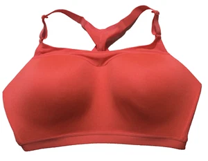 NEW Victoria's Secret Incredible by VS Racerback Sport Bra Orange Size 36D N6994 - Picture 1 of 7