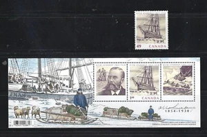 Canada 2004 Otto Sverdrup #2026,27 Souvenir Sheet and Stamp MNH - Picture 1 of 1