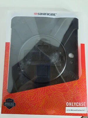 SaharaCase Protective Case For Microsoft Surface Go 3. Black.  MIL-STD-810G. NIB - Image 1 of 3