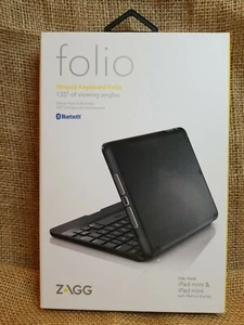 ZAGG - Folio Case with Bluetooth Keyboard for iPad Mini and Mini wRetina Display - Picture 1 of 6