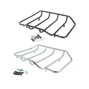 Trunk Top Luggage Rack For Harley Tour Pak Touring Road King Glide 1984-2020 19 - Picture 1 of 17