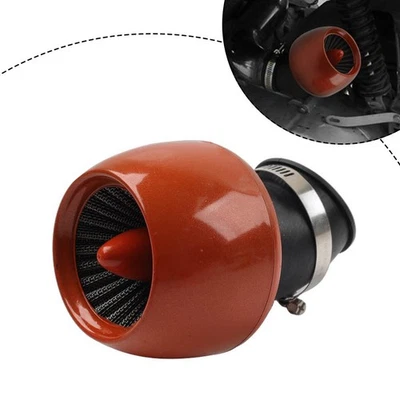 Orange Pit ATV Roller Lufteinlass Filter Kegel Pod 28MM/35MM/42MM Adapter - Bild 1 von 4