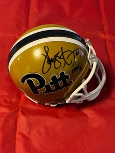 HUGH GREEN PITT SIGNED HANDSIGNIERT MINI HELM BECKETT HOLO - Bild 1 von 2