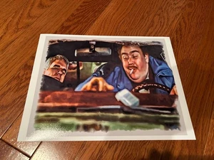 Póster foto impresión artística aviones trenes automóviles 8x10" cigarrillo John Candy - Imagen 1 de 2