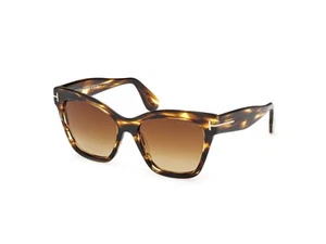 TOM FORD Sunglasses FT1217 ELVIRA  55F Havana brown Woman  - Picture 1 of 4