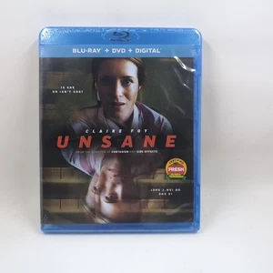 Unsane Blu-Ray + DVD + Digital Combo Claire Foy 2018 Brand New Free Shipping  - Picture 1 of 4