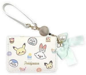 Used Pokemon Poke Piece Open Pass Case Ivory Design from Sweets shop Collection - Picture 1 of 1