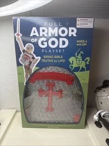 Disfraz de construcción de personajes cristianos La armadura completa de Dios rojo David Cook - 7 piezas - Imagen 1 de 5
