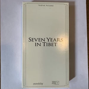 Seven Years In Tibet VHS Movie Rare Oscar Screener Brad Pitt - Picture 1 of 3