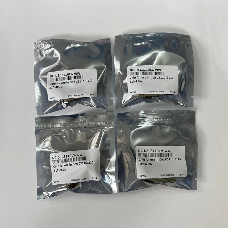 310-8092 310-8094 310-8096 310-8098 Toner Chip for Dell 3110cn 3115cn 3110 3115 - Image 1 of 1