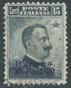 1909-11 LEVANTE DURAZZO USATO 30 PA SU 15 CENT - RB37-4 - Imagen 1 de 1