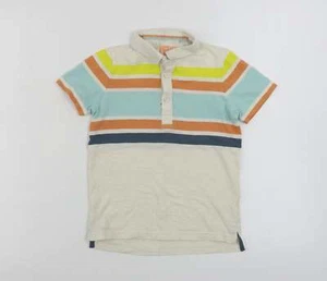 TU Boys Beige Cotton blend Polo Size 5-6 Years - Picture 1 of 12