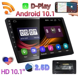 Android 10.1 Car Apple Car Play MP5 Player GPS Navi WiFi 10.1" Car Stereo Radio - Bild 1 von 12