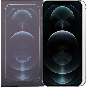 New Apple IPhone 12 Pro Max A2411 128GB+ 6GB Silver Factory Unlocked 5G OEM - Zdjęcie 1 z 3