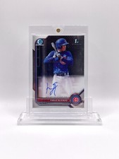 Pablo Aliendo 2022 1st Bowman Chrome RARE AUTO Original Rookie Card RC #CPA-PA