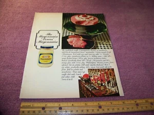 Kraft Mayonnaise Original Printanzeige aus Zeitschrift Vintage 1970 - Bild 1 von 2