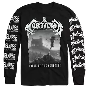 MORTICIAN House By The Cemetery Longsleeve Shirt NEW! Relapse Records LS4634 - Picture 1 of 1