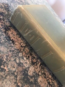 Anna Karenina LEO TOLSTOY Vintage Book Sage Leather Carlton House - Picture 1 of 15