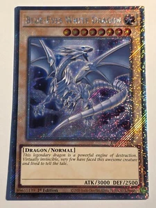 Blue-Eyes White Dragon (V.3 - Platinum Secret Rare)●YUGIOH●RA04●ENGLISH●DR785 - Picture 1 of 2