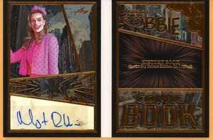2024 Foglia Storia Libro Cultura Pop Margot Robbie AUTO FUMETTO BARBIE #9/25 - Foto 1 di 2