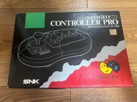 SNK NeoGeo Official CD Controller Pro Pad Black Rare Game equipment code NEO-GEO