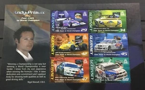 GUERNSEY #910a. ANDY PRIAULX AND CARS USED IN WORLD TOURING CAR CHAMPIONSHIP. - Picture 1 of 1