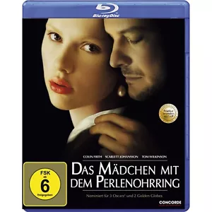 Girl With a Pearl Earring (2003) Blu-Ray NEW (German Package has English Audio) - Picture 1 of 2