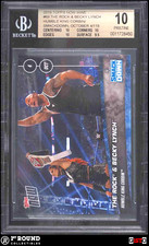 The Rock Becky Lynch BGS 10: 2019 Topps Now WWE Pristine 1 of 118 Gisto POP 1
