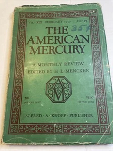 The American Mercury Magazine 1930 feb FREEMASONS AMOUNG NORTH DAKOTA INDIANS E3 - Picture 1 of 11