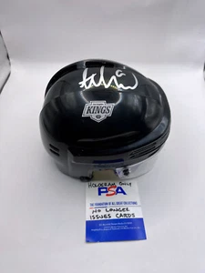ADRIAN KEMPE Los Angeles LA Kings SIGNED Autograph Hockey Mini Helmet PSA COA - Picture 1 of 3