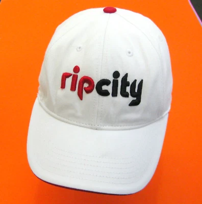 Gorra de béisbol Portland Trail Blazers RIP CITY blanca NBA gorra de baloncesto Snapback Foto 1 de 4