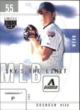 2004 Skybox LE Sky's the Limit Diamondbacks Baseball Card #9 Brandon Webb