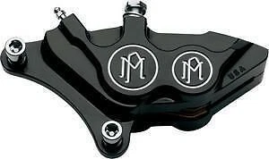 Performance Machine Contrast 11.5" Front 4 Piston Caliper Right Harley EVO Black - Image 1 of 1