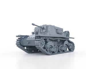 WWII ITALIAN - SEMOVENTE L40 DA 47/32 SPG - 1/56 1/72 1/87 1/100 3D PRINTED - Imagen 1 de 4