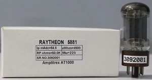 5881 RAYTHEON Made in U.S.A Amplitrex AT1000 tested #3092001 - Picture 1 of 8