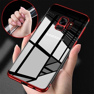 Electroplate TPU Case for Samsung Galaxy S8 ShockProof Soft Phone Cover Silicone - Picture 1 of 14