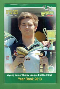 #D470.   2013  WYONG  ROOS  JUNIOR   RUGBY  LEAGUE  YEARBOOK - Picture 1 of 2