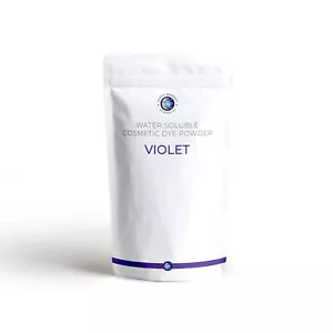 Mystic Moments VIOLET Water-Soluble Cosmetic Dye Powder 25g - Picture 1 of 2