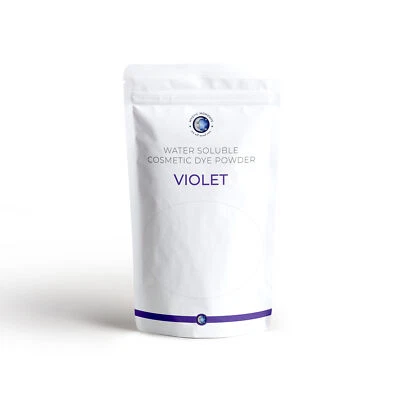 Mystic Moments VIOLET Water-Soluble Cosmetic Dye Powder 500g - Image 1 of 2