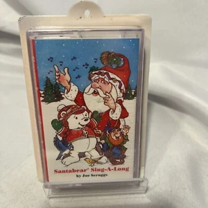 VTG NEW 1992 Dayton's Hudson's Santa Bear Sing-A-Long Music Cassette Joe Scruggs - Picture 1 of 7