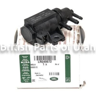 Electroválvula de control Range Rover Evoque Discovery Sport Turbocharge Boost OE Foto 1 de 2