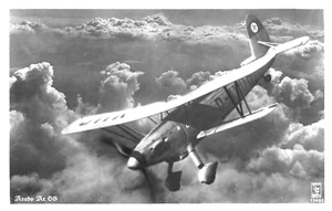 Deutsches Flugzeug Arabo Ar 68 Berlin 13482, Postkarte - Bild 1 von 2