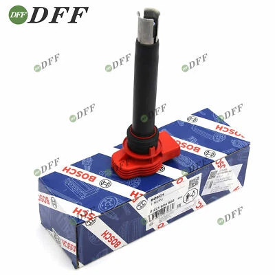 Ignition Coils Pack Spark Plug BOSCH Red For PORSCHE Audi S5 A7 Q7 3.0 TFSI - Image 1 of 4