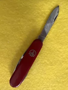Vintage ELINOX SWITZERLAND ROSTFREI 6 Tool Swiss Army Knife - Picture 1 of 10