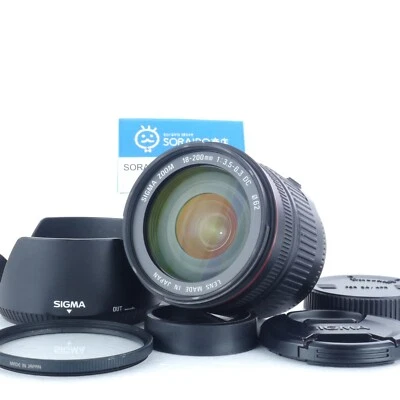 [MINT]  SIGMA 18-200mm f/3.5-6.3 DC AF Zoom Lens for PENTAX from JAPAN #SO37 - Image 1 of 4