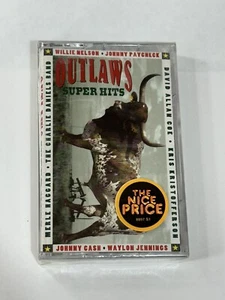 Outlaws Super Hits by Various Artists (Cassette, Mar-1996) Sony Music, Sealed - Picture 1 of 9